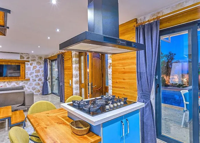Uezuemlue 1 Bedroom Secluded With Private Pool Hot Tub * Kalkan