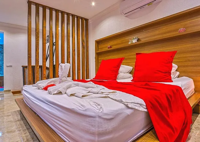 Villa Uezuemlue 1 Bedroom Secluded With Private Pool Hot Tub Kalkan