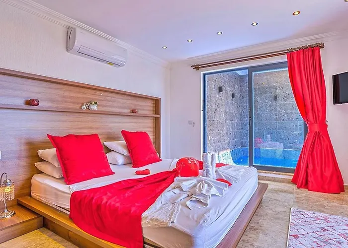 Uezuemlue 1 Bedroom Secluded With Private Pool Hot Tub * Kalkan