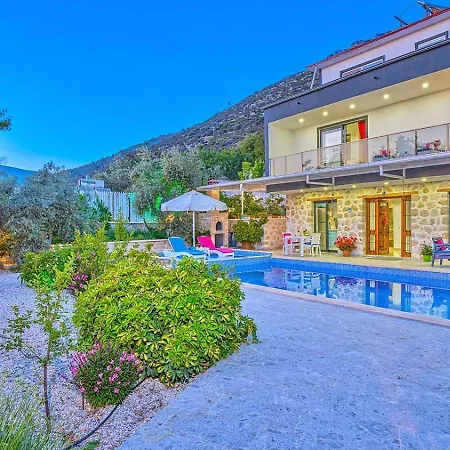 Uezuemlue 1 Bedroom Secluded With Private Pool Hot Tub * Kalkan